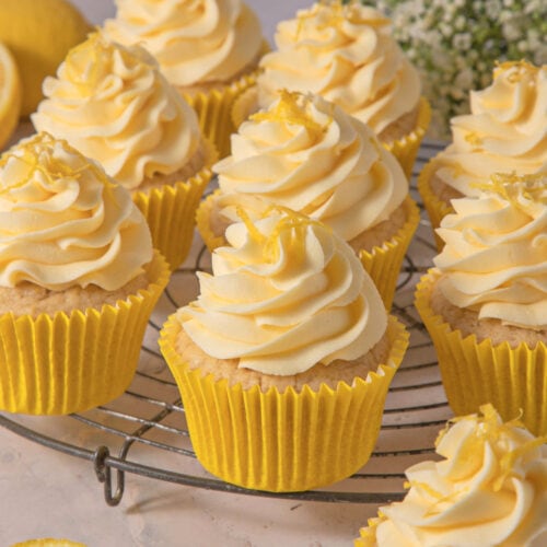 Vegan Lemon Cupcakes