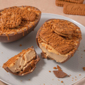 Biscoff Easter Egg Cheesecake