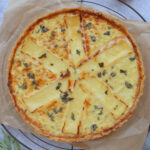 Brie & Leek Quiche