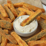 Baked Courgette Fries