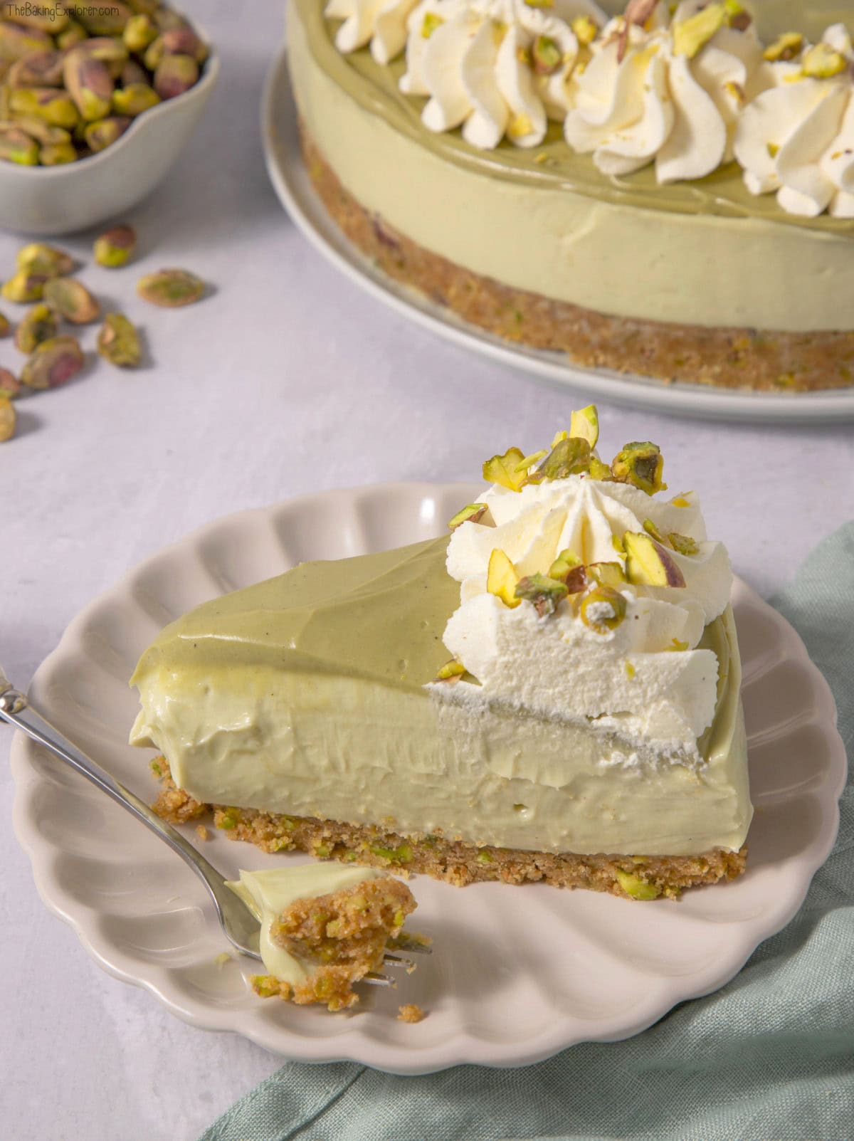 Pistachio Cheesecake