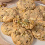 Pistachio & White Chocolate Cookies