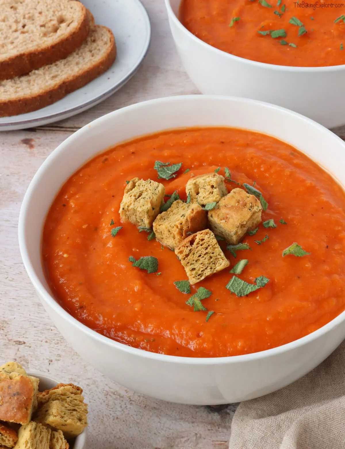 Butternut Squash & Tomato Soup