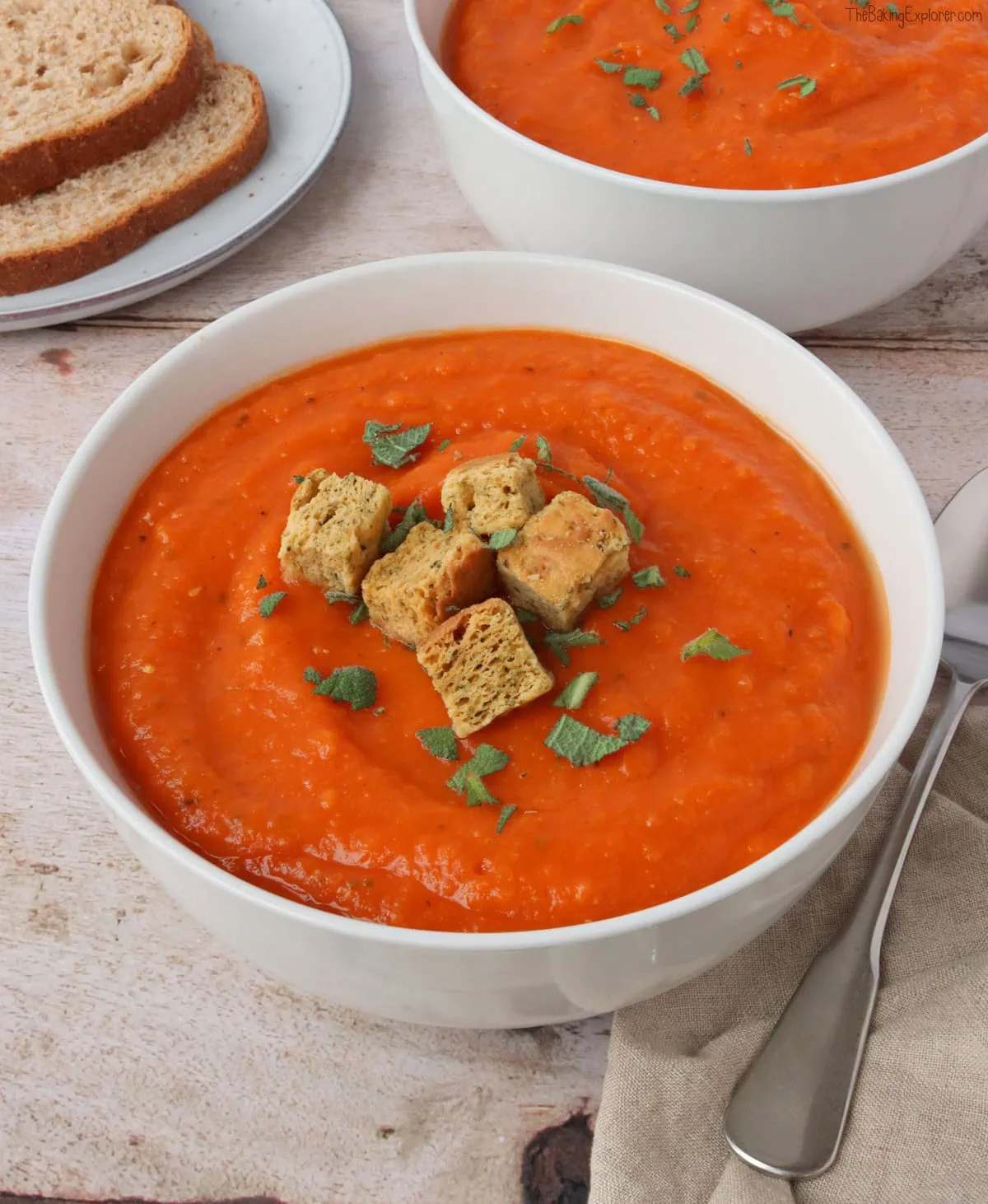 Butternut Squash & Tomato Soup