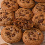 Stem Ginger & Dark Chocolate Cookies