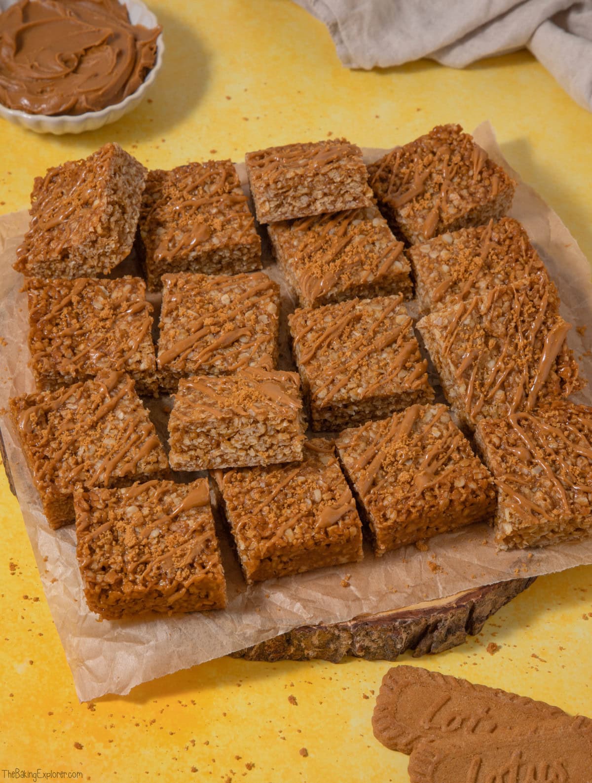 Biscoff Flapjacks