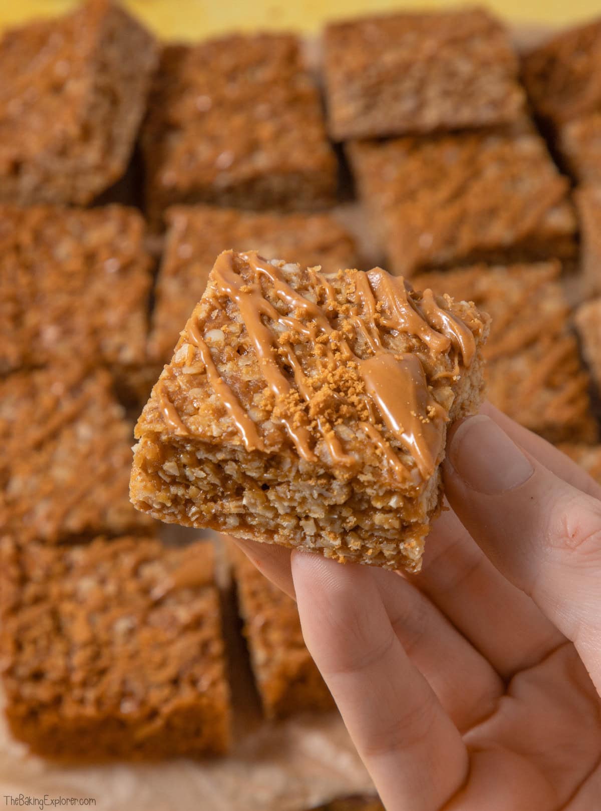 Biscoff Flapjacks