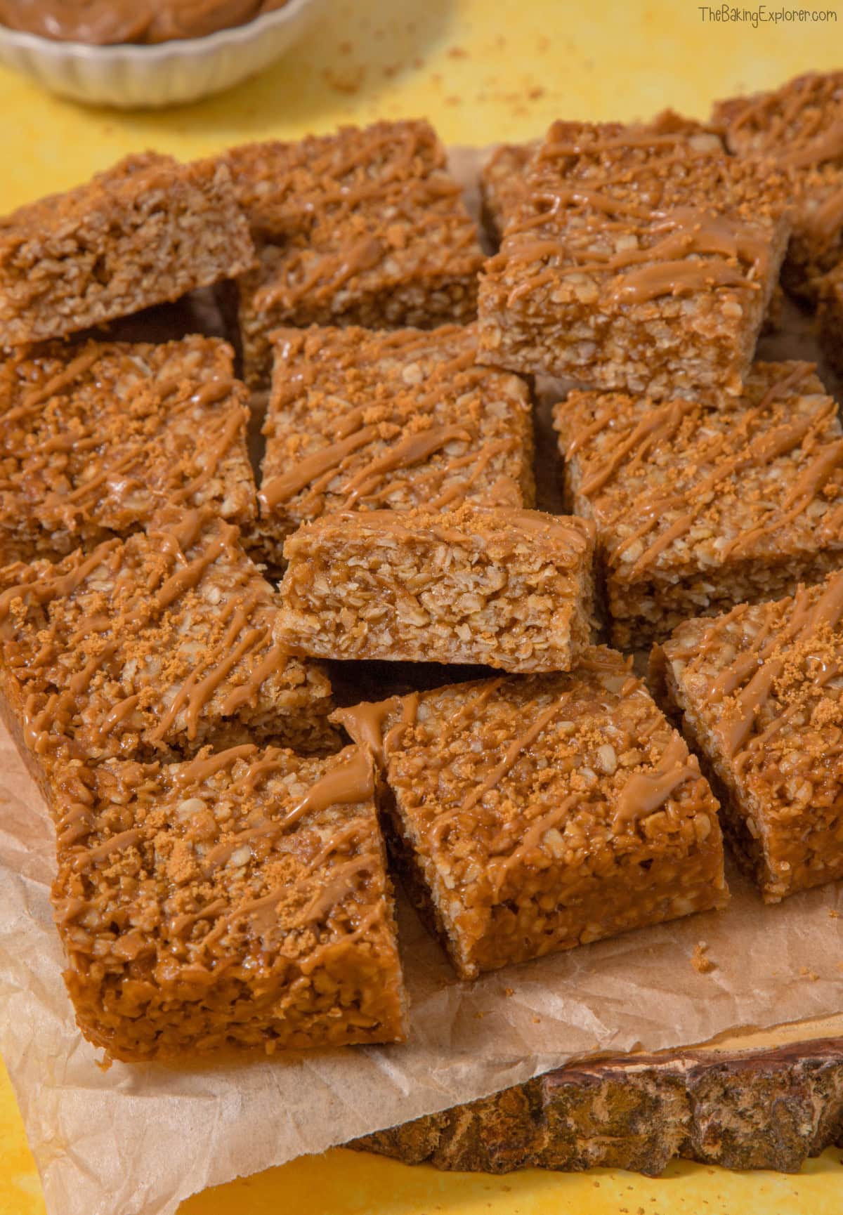 Biscoff Flapjacks