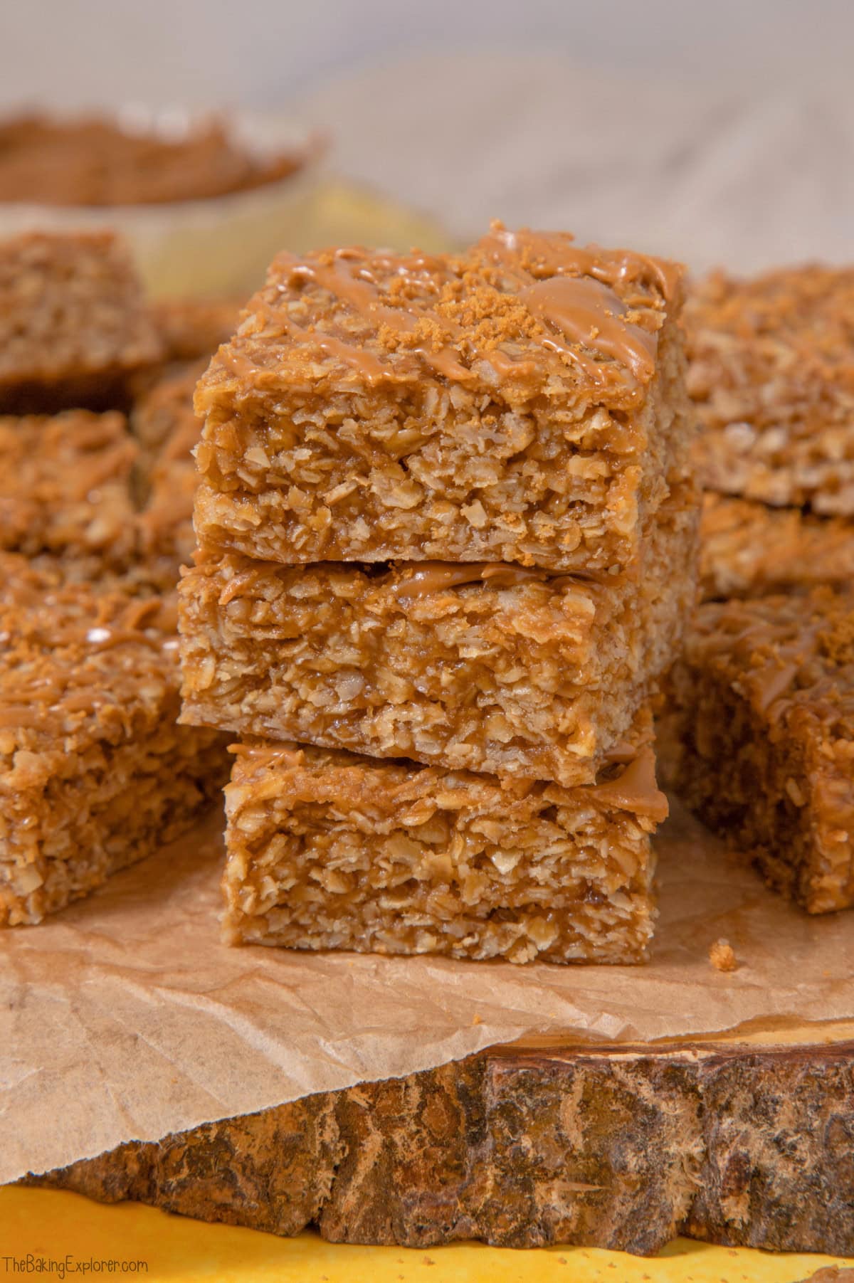 Biscoff Flapjacks