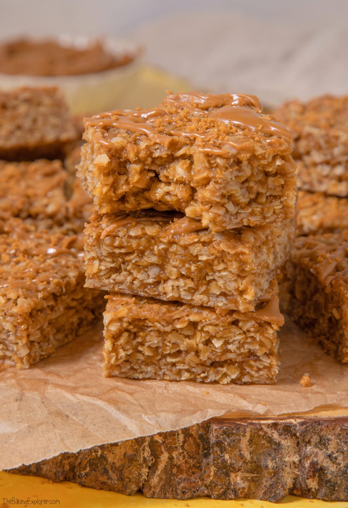 Biscoff Flapjacks