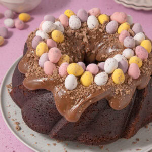 Easter Chocolate Bundt Cake