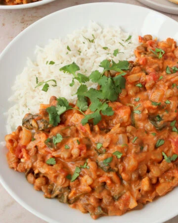 Lentil & Spinach Curry