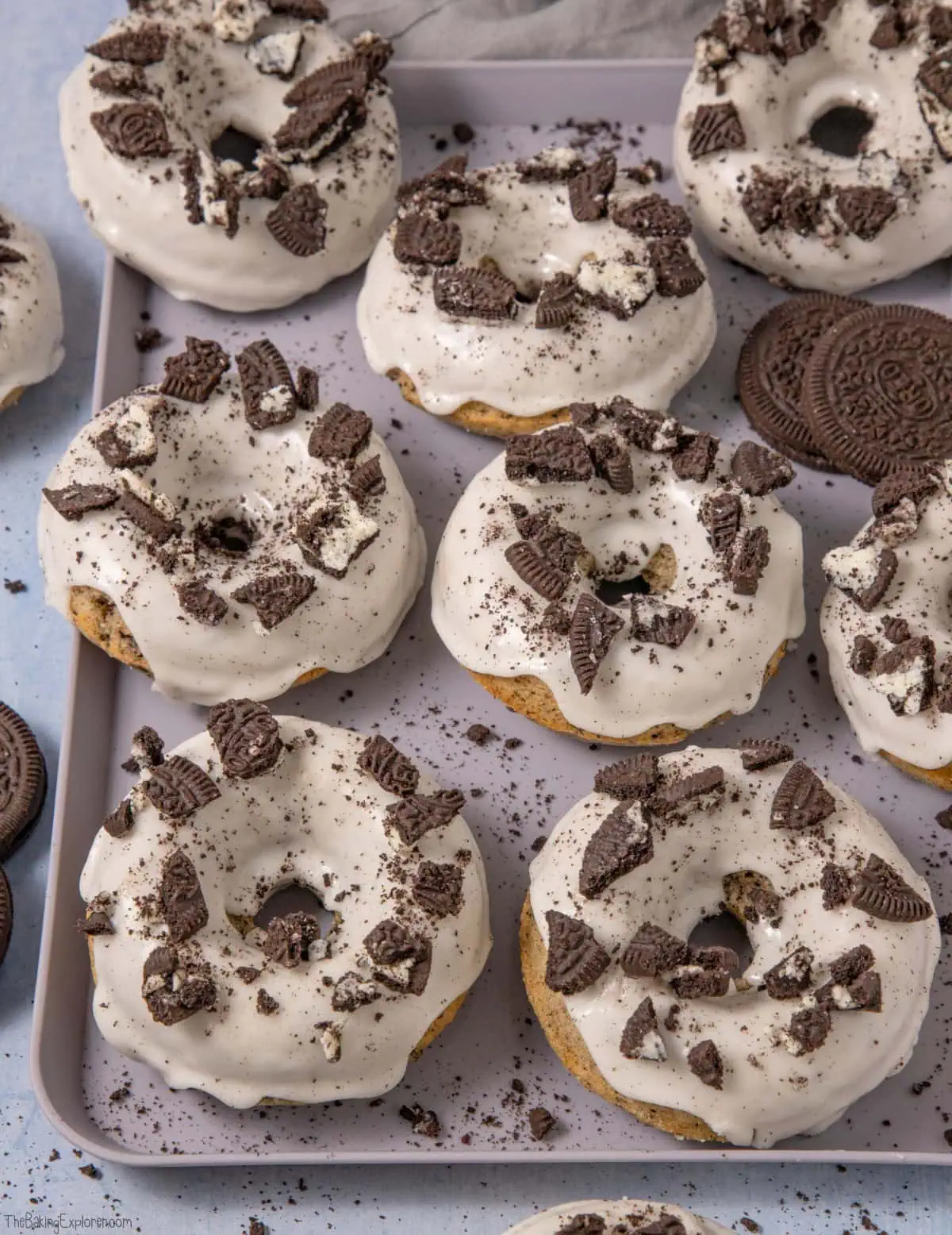 Oreo Baked Donuts