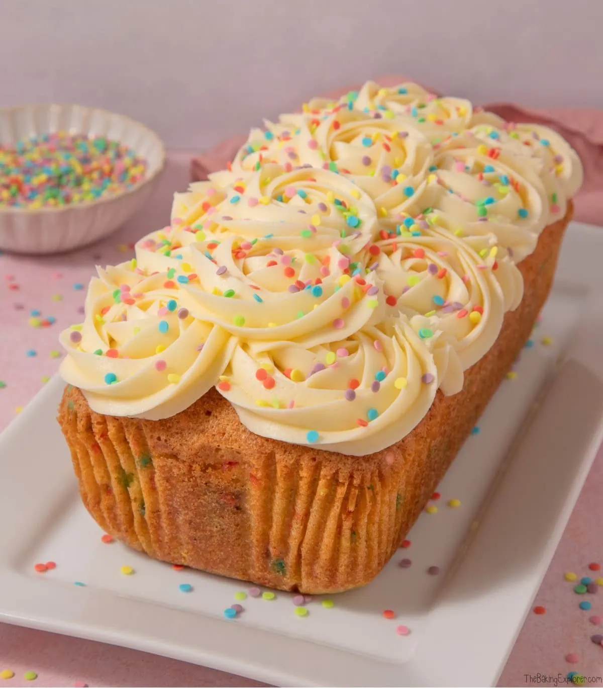 Funfetti Loaf Cake