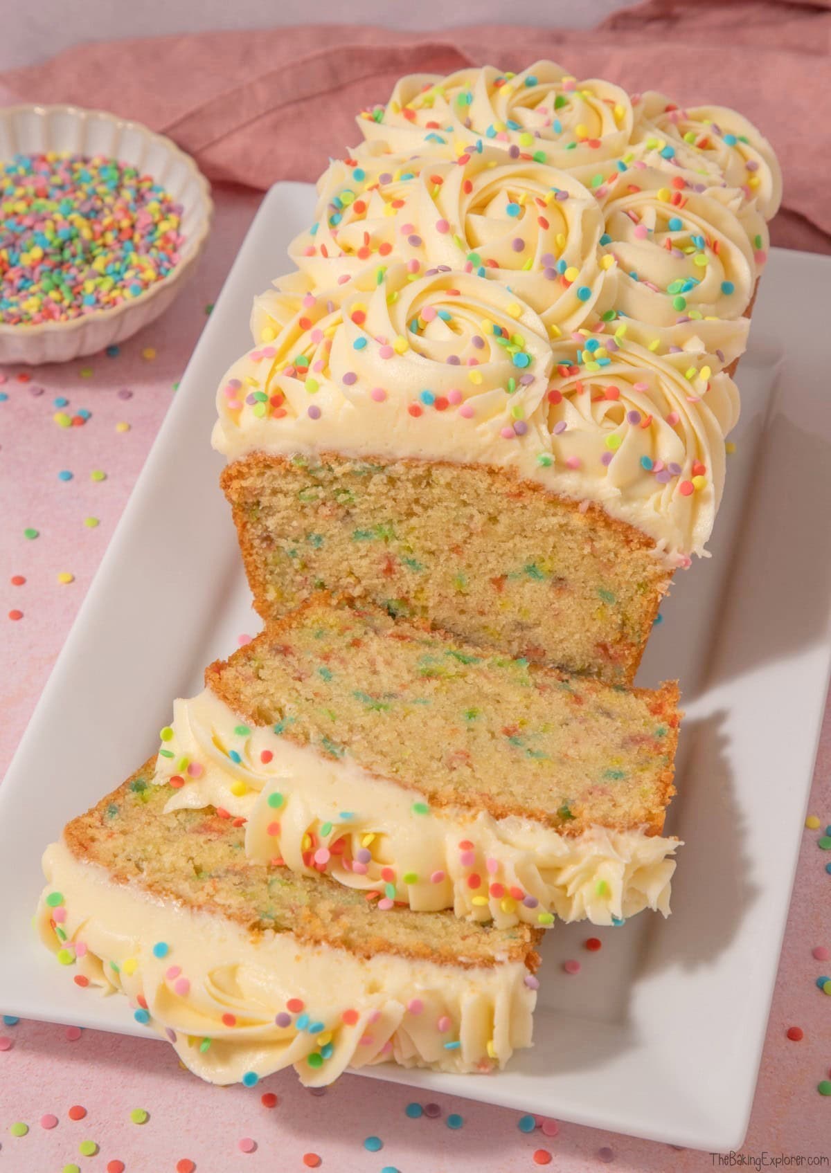 Funfetti Loaf Cake