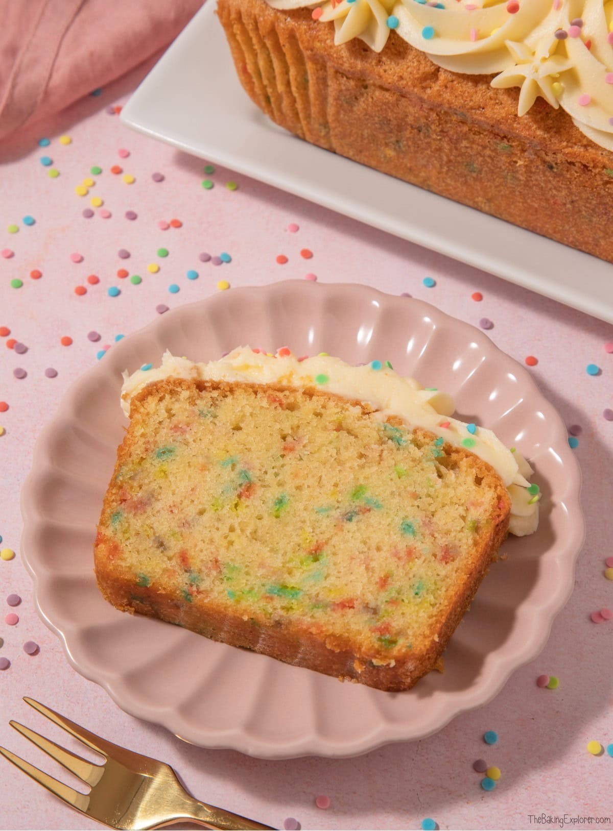 Funfetti Loaf Cake