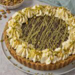 Dubai Chocolate & Pistachio Tart