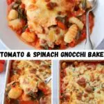 Tomato & Spinach Gnocchi Bake