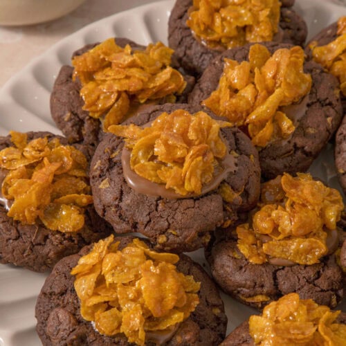 Chocolate Cornflake Cookies