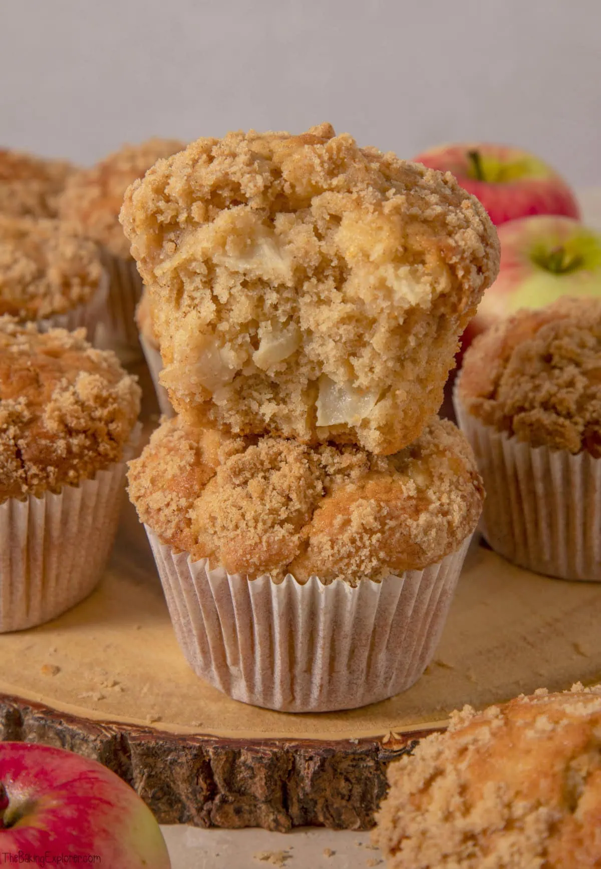 Apple Crumble Muffins