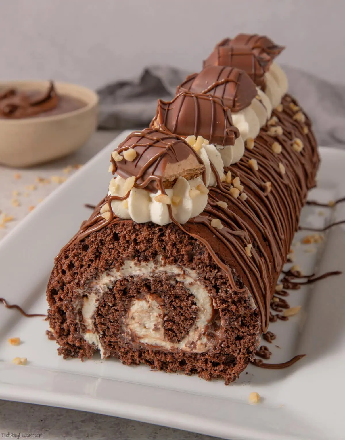 Nutella Swiss Roll