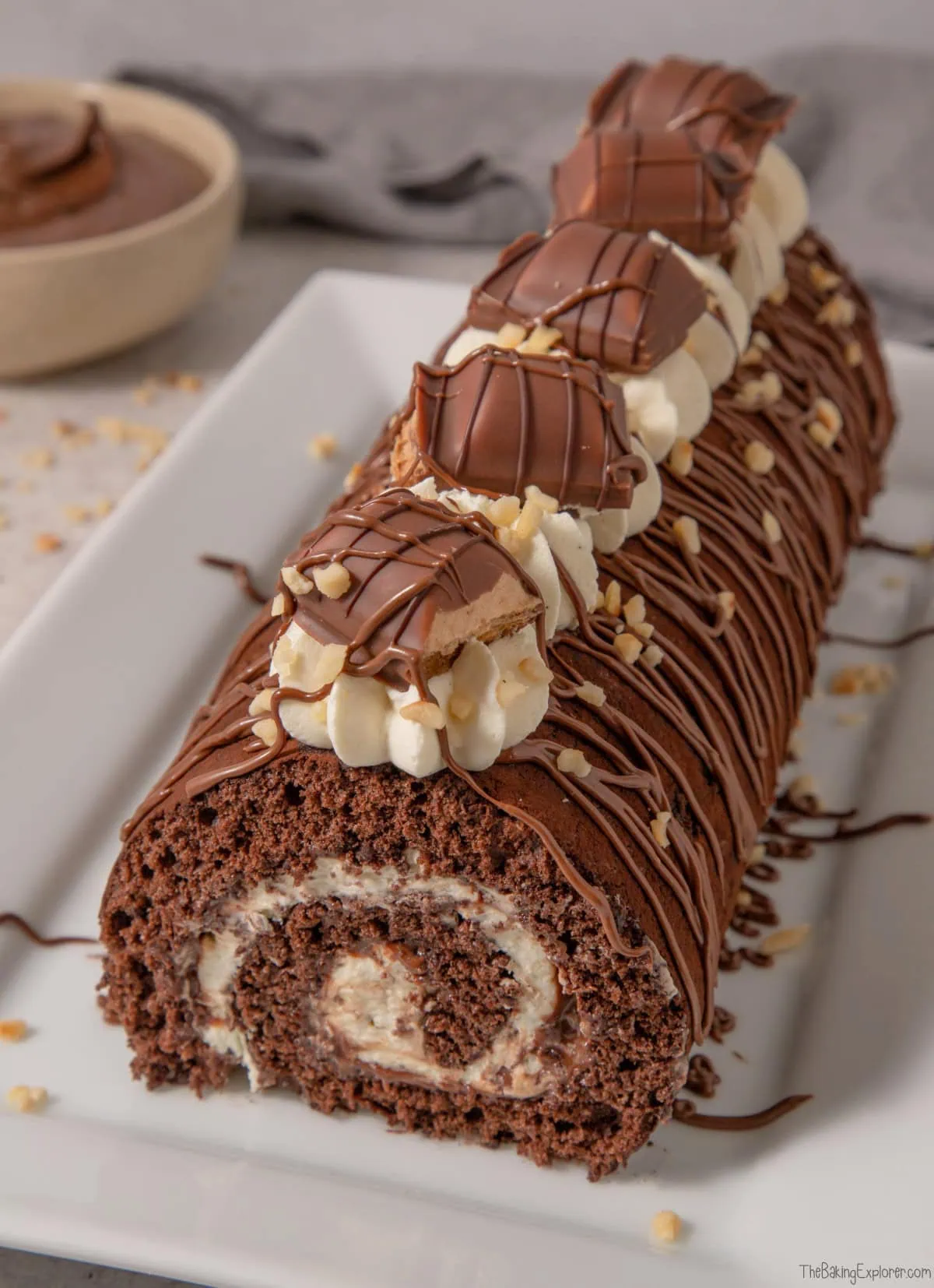 Nutella Swiss Roll