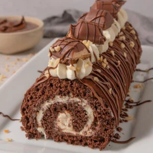Nutella Swiss Roll