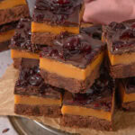 Black Forest Millionaire's Shortbread