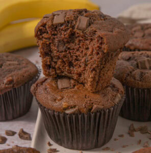 Chocolate Banana Muffins
