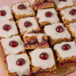 Cherry Bakewell Flapjacks