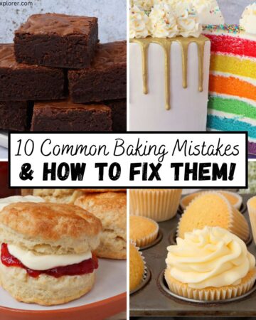 10 Common Baking Mistakes