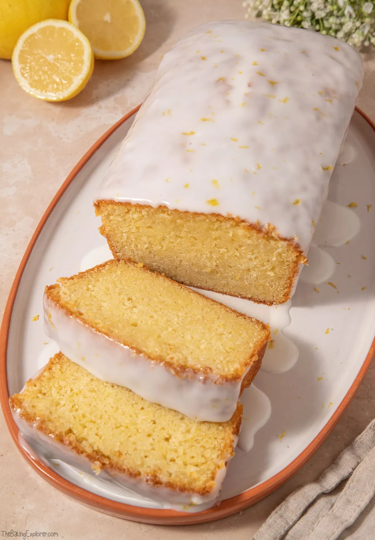 Lemon & Elderflower Loaf Cake