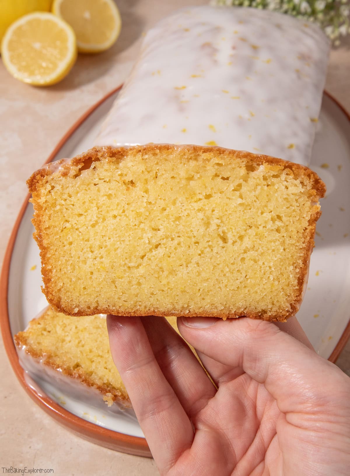 Lemon & Elderflower Loaf Cake