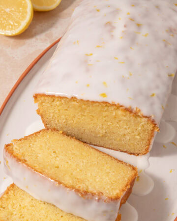 Lemon & Elderflower Loaf Cake