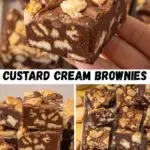 Custard Cream Brownies