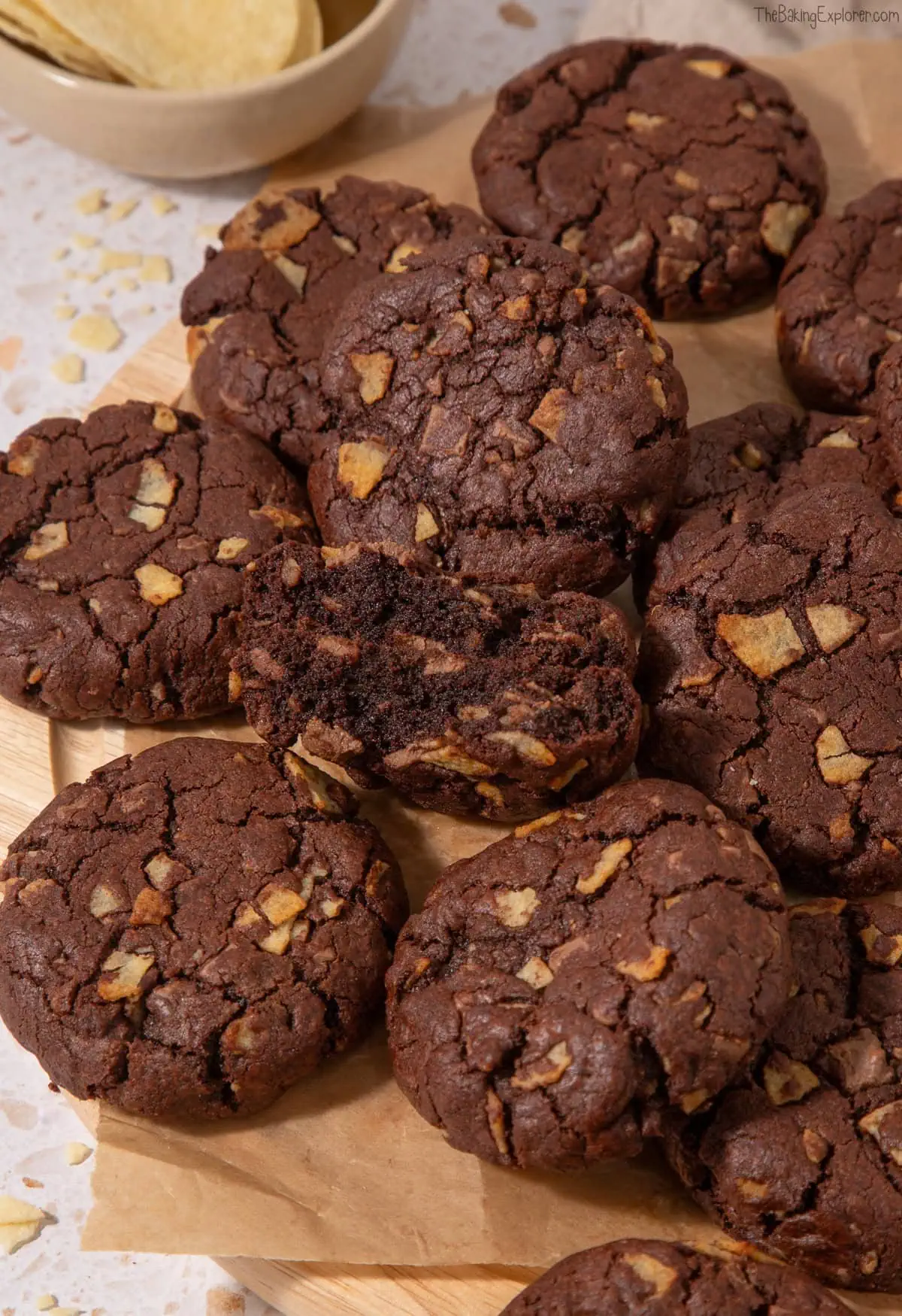 Pringles Chocolate Cookies