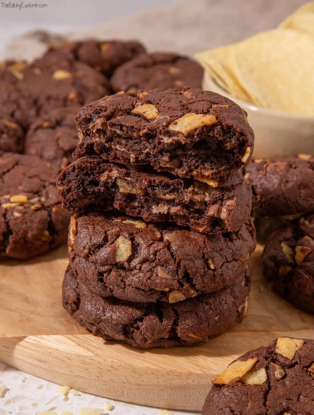 Pringles Chocolate Cookies