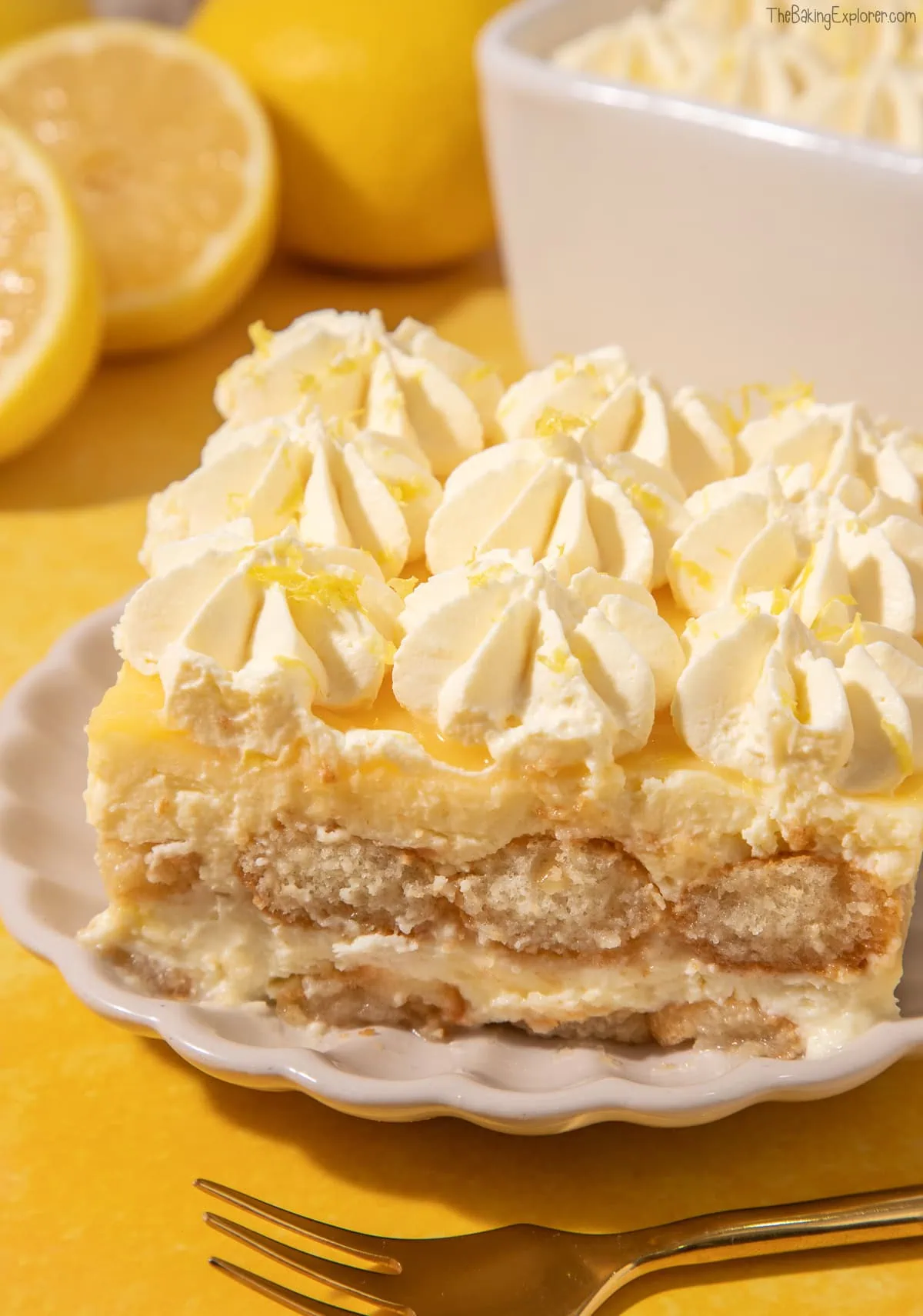 Lemon Curd Tiramisu