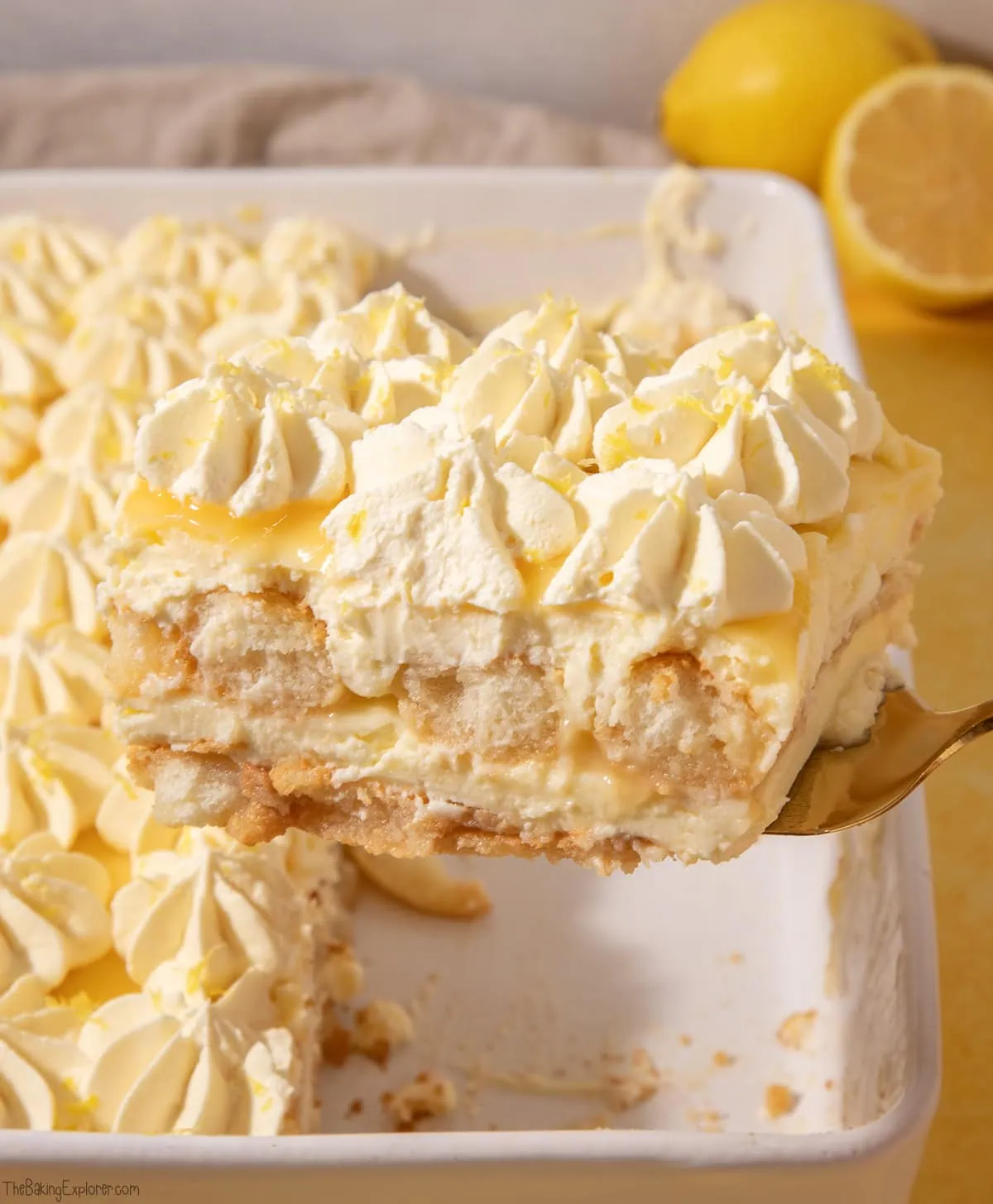 Lemon Curd Tiramisu