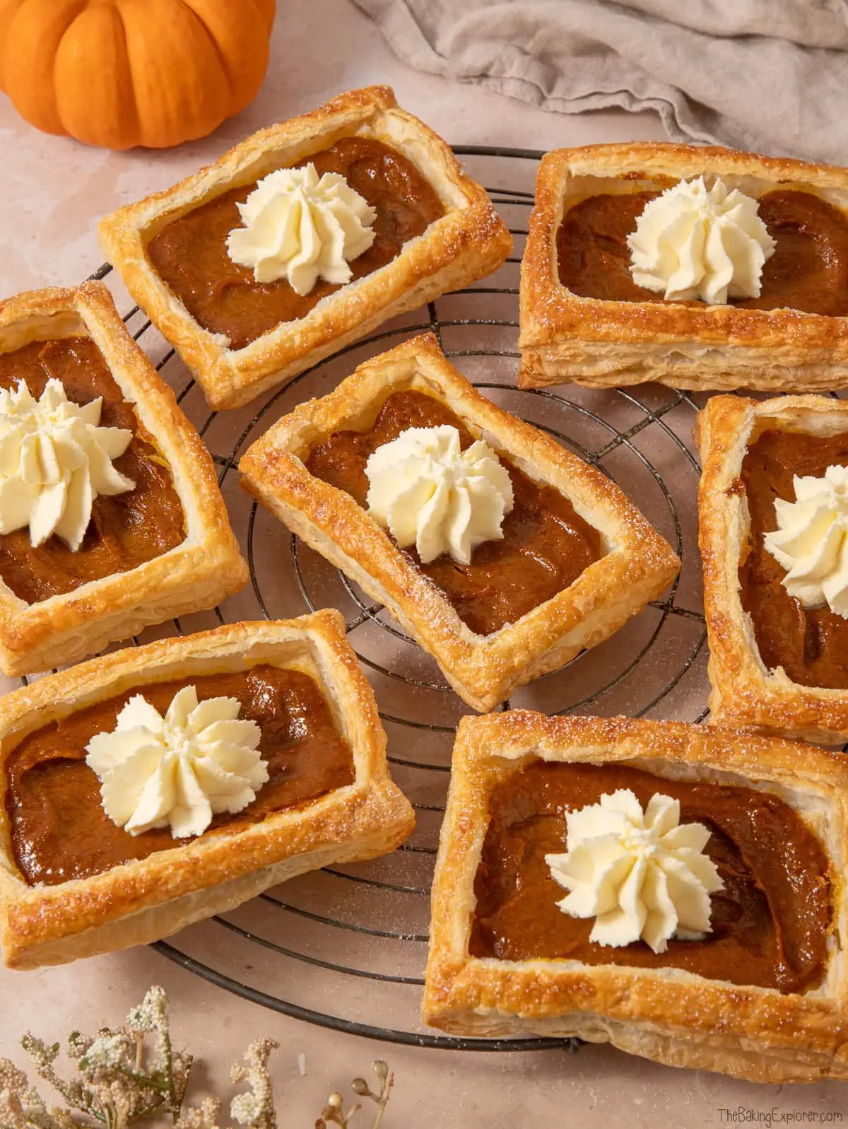 Pumpkin Pie Pastries