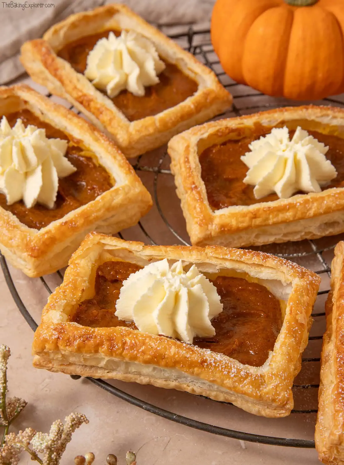 Pumpkin Pie Pastries